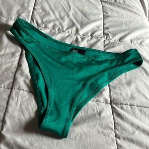 H&M emerald bikini bottoms